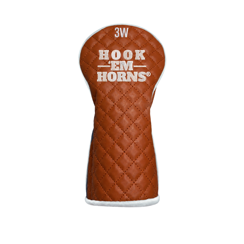 Hook 'Em Horns® Wood Headcover
