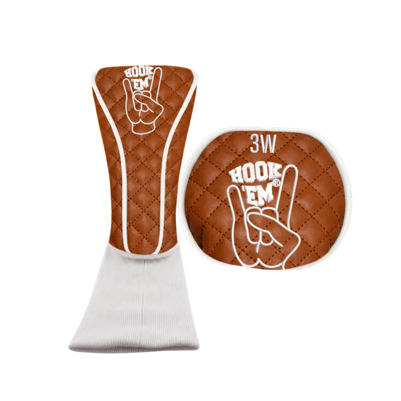 Hook 'Em® Wood Headcover