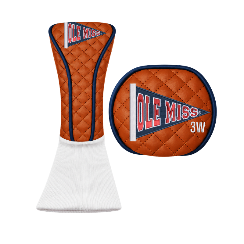 Ole Miss® Flag Wood Headcover