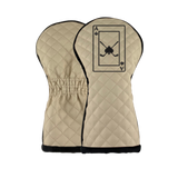 Full Leather Ace Card Wood Cover