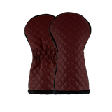 Full Leather Wood Cover w/ Font Options