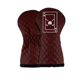 Full Leather Ace Card Wood Cover