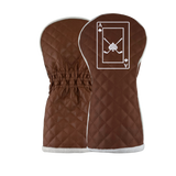 Full Leather Ace Card Wood Cover