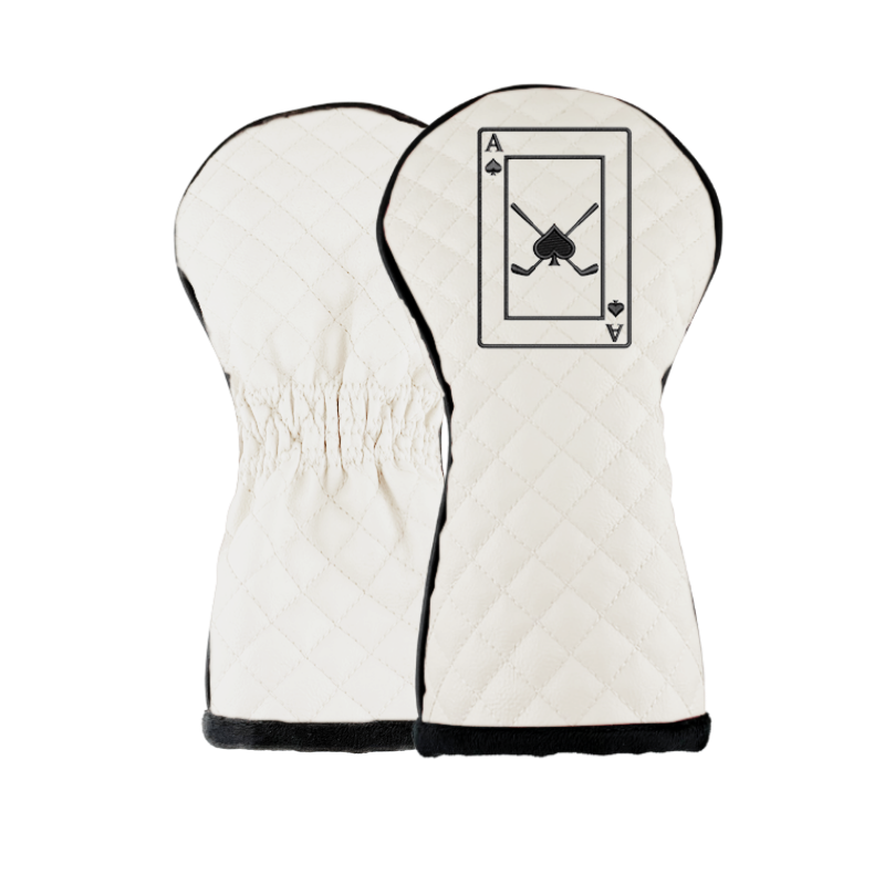 Full Leather Ace Card Wood Cover