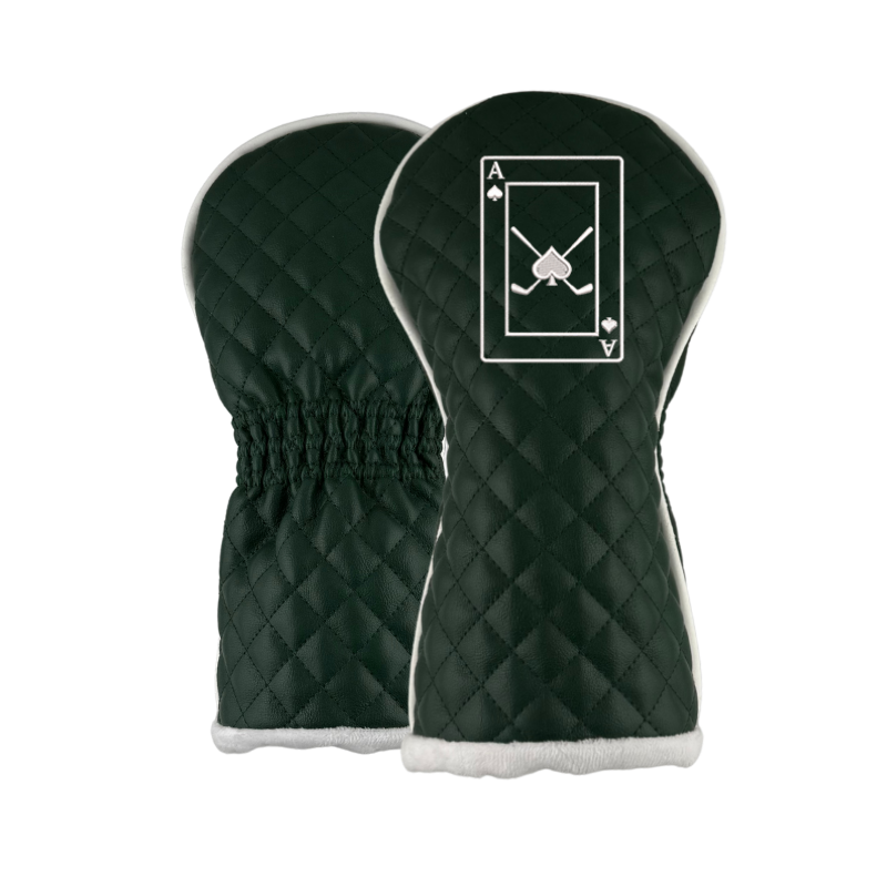 Full Leather Ace Card Wood Cover