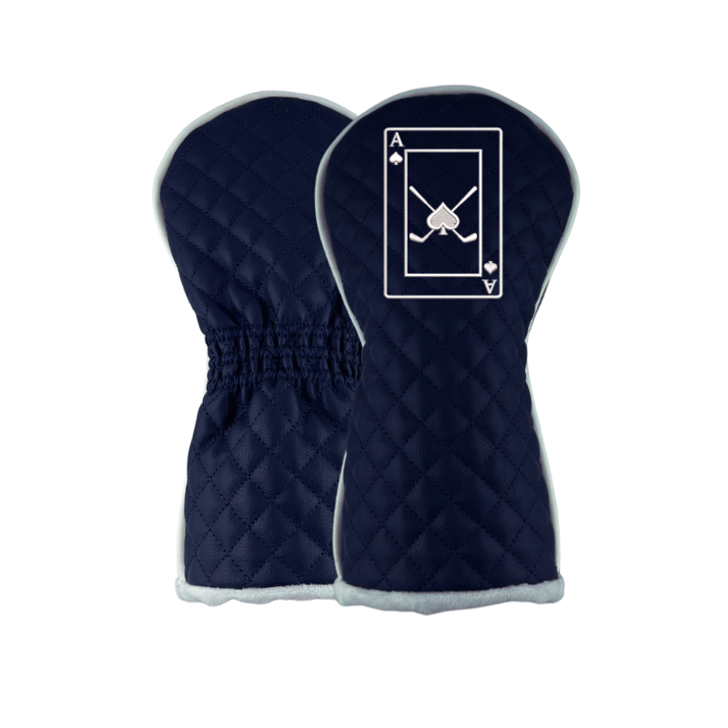 Full Leather Ace Card Wood Cover