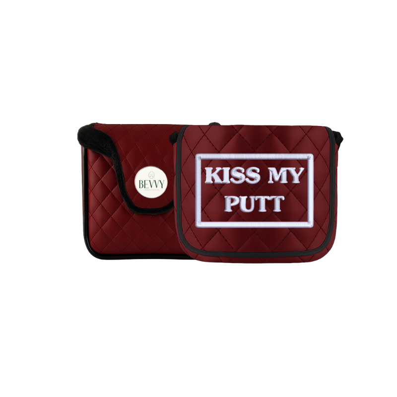 Kiss My Putt Mallet Putter Cover