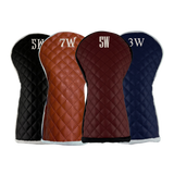 Full Leather Wood Cover w/ Font Options