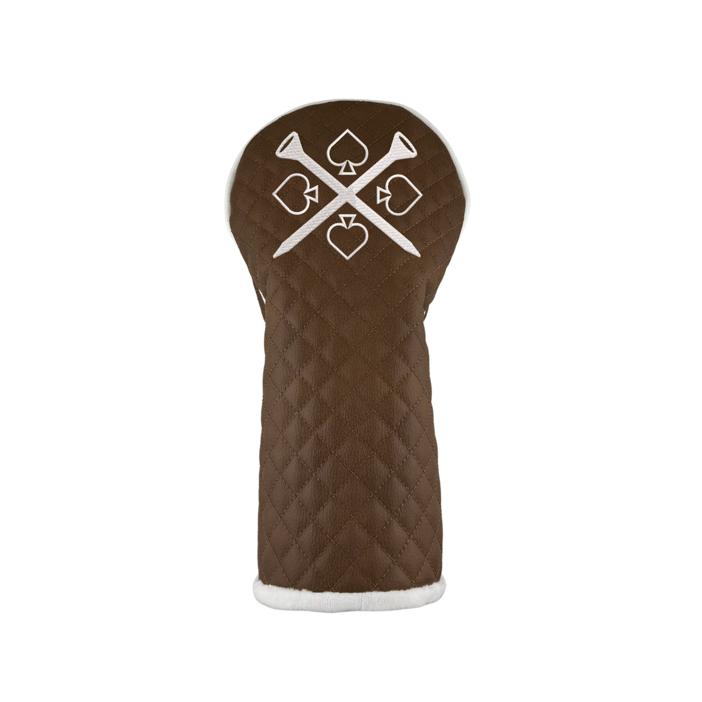 Ace Tees Full Leather Driver Cover