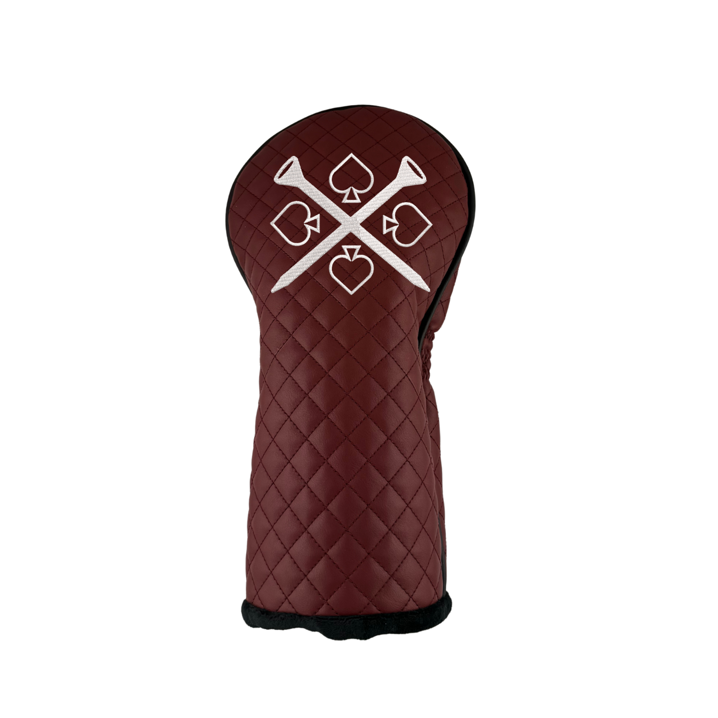 Ace Tees Full Leather Driver Cover